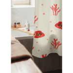Shower Curtain – Waterproof & Stylish Bathroom Curtain for Modern Spaces - Image 4