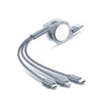 UniReel 3-in-1 Charging Cable – Retractable Multi-Connector Cable for All Devices | Impressiful - Image 5