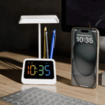 VibeStation Multi-functional Speaker – Wireless Bluetooth Speaker with Clock, Light & Alarm - Image 3