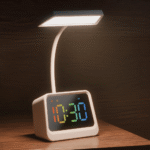 VibeStation Multi-functional Speaker – Wireless Bluetooth Speaker with Clock, Light & Alarm - Image 5