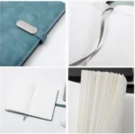 Leather Notebook & 16GB USB Flash Drive Gift Set with Executive Pen & Vaccum Cup - Image 5