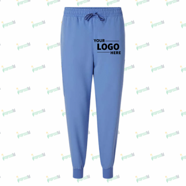 Jaanuu Osmo Eight-Pocket Jogger Scrub Pant - Printed