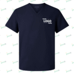 Jaanuu Platt Three-Pocket V-Neck Scrub Top - Embroidered