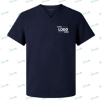 Jaanuu Platt Three-Pocket V-Neck Scrub Top - Printed