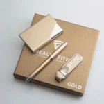 Corporate Card Holder & Pen Gift Set with USB Flash Drive - Image 3