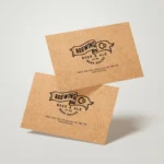 Kraft Eco Business Cards - Image 3