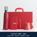 Wholesale Keychain & Pen Gift Set with Card Holder - Image 4