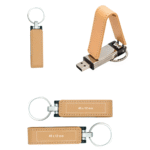 Leather USB Keychain – Premium Portable Flash Drive with Keyring | Impressiful - Image 4