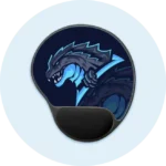 Mouse Pad with Wrist Support | Ergonomic Comfort Desk Mat by Impressiful - Image 3