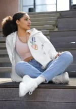 Oversize Zipper Hoodie | Comfortable Streetwear & Casual Fashion by Impressiful - Image 3