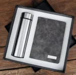 Classic Notebook Gift Set with Water Bottle