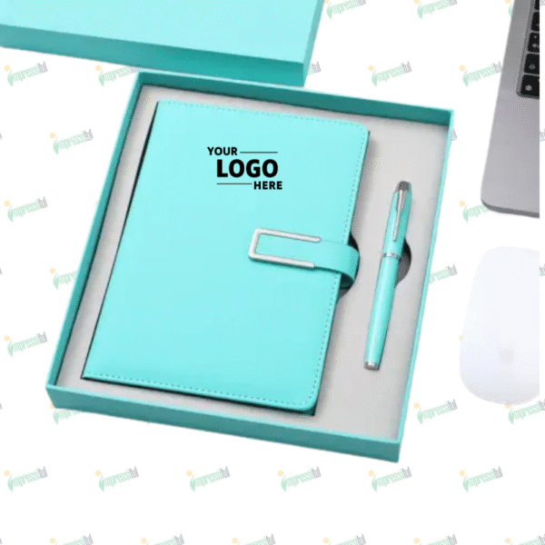 PU Leather Diary with Stylish Stylus Pen