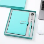 PU Leather Diary with Stylish Stylus Pen - Image 4