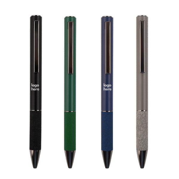 Plush Metal Pen – Premium Soft-Touch Metal Ballpoint Pen for Corporate Gifting | Impressiful
