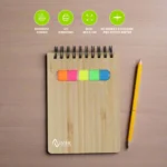 Pocket Bamboo Notebook – Eco-Friendly Pocket Journal | Impressiful - Image 2
