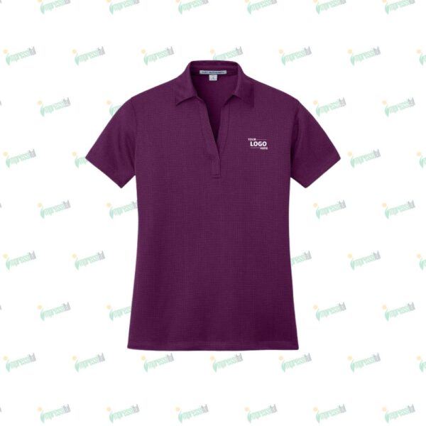 Port Authority Women's Fine Jacquard Performance Polo
