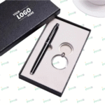 Promotional Luxury Pen & Metal Keychain Gift Set
