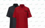 Red Kap Women's MIMIX Short Sleeve Chef Coat