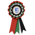 UAE Flag Rosette Badge – National Day Celebration Ribbon Badge by Impressiful - Image 4