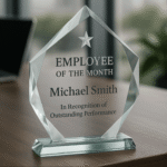 Iceberg-Shaped Crystal Award – Premium Corporate Recognition Trophy by Impressiful - Image 3