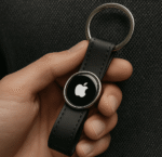 Belmonte Metal & Leather Keychain – Premium Corporate Gift Key Holder by Impressiful - Image 4