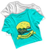 Short Sleeve Crop Top Activewear | Women’s Stylish Performance Wear by Impressiful - Image 3
