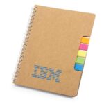 Spiral Notebook with Sticky Notes & Pen | All-in-One Stationery Set by Impressiful - Image 2