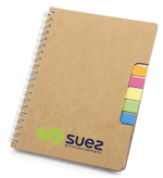 Spiral Notebook with Sticky Notes & Pen | All-in-One Stationery Set by Impressiful - Image 3