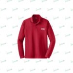 Sport-Tek Sport-Wick Micro Pique Long Sleeve Performance Polo - Embroidered