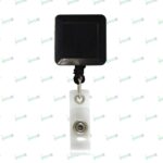 Square Plastic Badge Reel – Durable Retractable ID Holder for Everyday Use