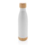 Stainless Steel Bottle with Bamboo – Premium Eco-Friendly Insulated Bottle by Impressiful - Image 2