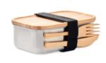 Stainless Steel Lunch Box & Bottle Set – Premium Lunch Kit by Impressiful - Image 5