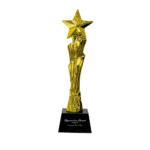Gold Star Trophy – Elegant Recognition Award by Impressiful - Image 4