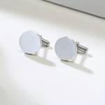 Round Cufflinks – Classic Polished Men’s Accessories by Impressiful - Image 3