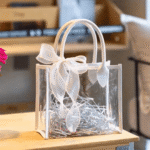 Transparent Chic Tote Bag – Elegant, Durable & Customizable Clear Tote for Everyday Style - Image 2
