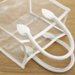 Transparent Chic Tote Bag – Elegant, Durable & Customizable Clear Tote for Everyday Style - Image 3