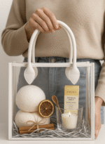 Transparent Chic Tote Bag – Elegant, Durable & Customizable Clear Tote for Everyday Style - Image 6