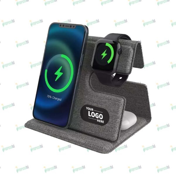 TriCharge Pro Station – 3-in-1 Fast Charger