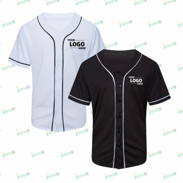 Baseball Jersey Shirt – Classic Athletic Style for Teams & Events | Impressiful