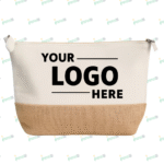 ARLO Eco Cotton Zipper Pouch – Sustainable Multi-Purpose Storage Bag by Impressiful