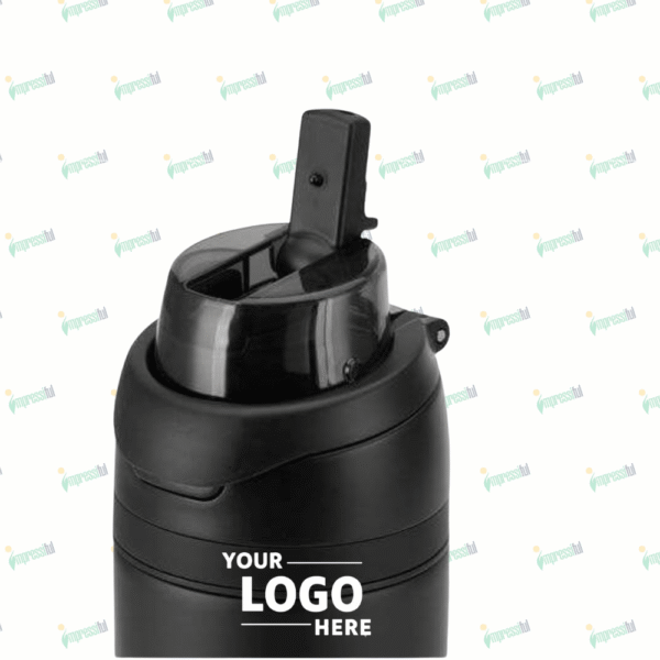 DualSip Sports Water Bottle – Double-Lid Design for Hydration on the Go