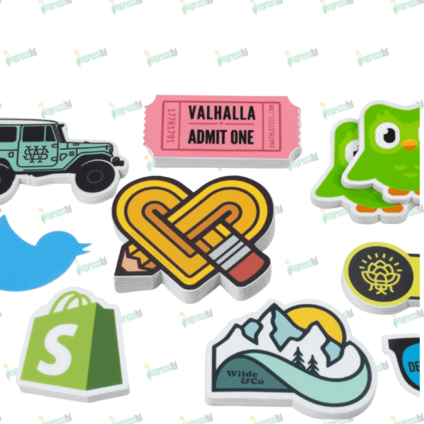 Die-cut Stickers – Custom Shape Premium Vinyl Stickers for Branding & Packaging | Impressiful