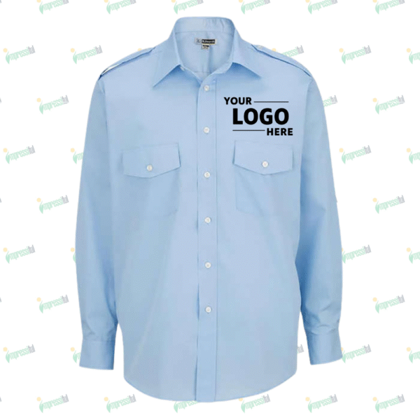 Edwards Navigator Poplin Long Sleeve Work Shirt