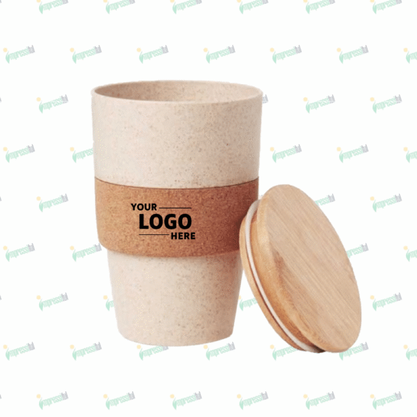 Wheat Straw Cup – Eco-Friendly Reusable Drinking Cup by Impressiful