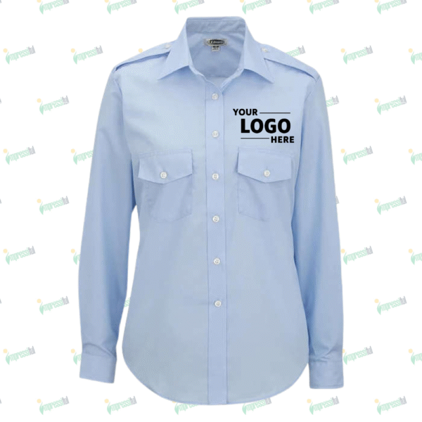 Edwards Women's Navigator Poplin Long Sleeve Work Shirt