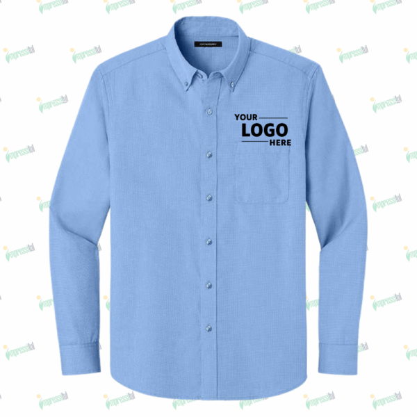 Port Authority Easy Care Long Sleeve Nailhead Dress Shirt