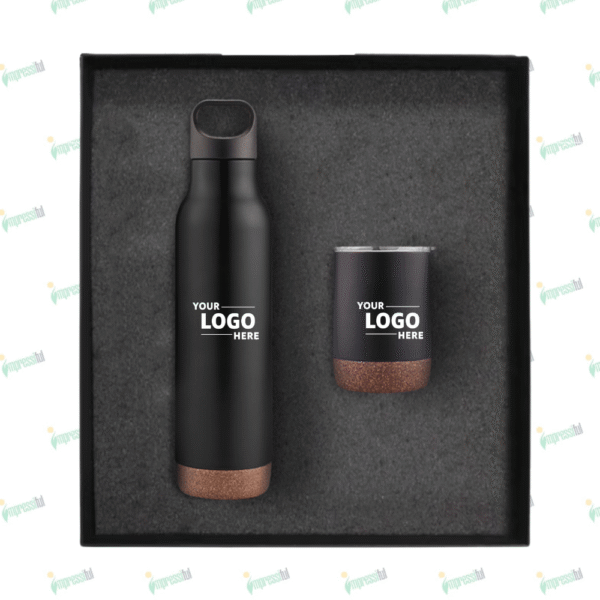 Hans Larsen Insulated Drinkware Gift Set – Premium Bottle & Tumbler Duo by Impressiful