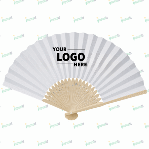 Paper Hand Fan – Custom Printed Folding Fans for Events & Promotions | Impressiful