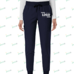 Jaanuu Osmo Eight-Pocket Jogger Scrub Pant - Embroidered