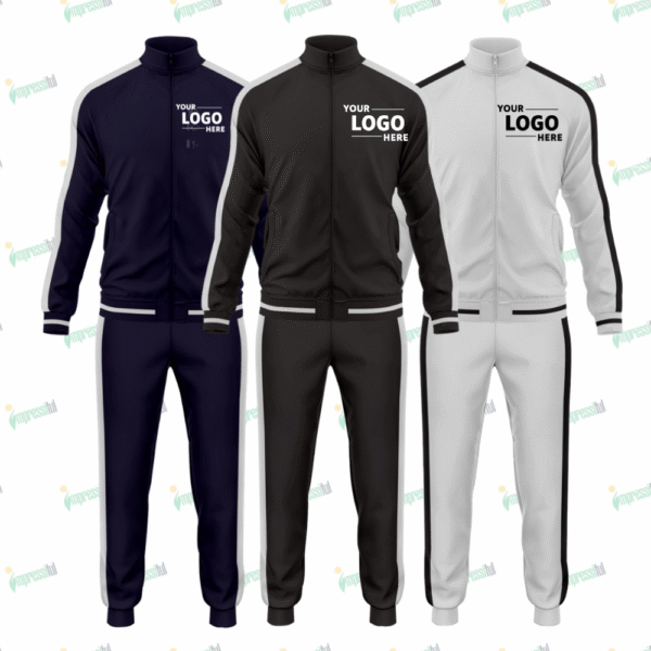 Sports Jacket Tracksuit with Piping – Comfortable, Athletic & Stylish  Impressiful